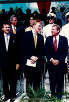 Bezoek Kroonprins Willem-Alexander Maart 1996 + Viering 18 maart 1996 - Beeldcollectie Gabinete Henny Eman II, no. 0994