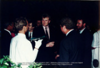 Bezoek Kroonprins Willem-Alexander Maart 1996 + Viering 18 maart 1996 - Beeldcollectie Gabinete Henny Eman II, no. 1047
