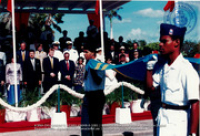 Bezoek Kroonprins Willem-Alexander Maart 1996 + Viering 18 maart 1996 - Beeldcollectie Gabinete Henny Eman II, no. 1081