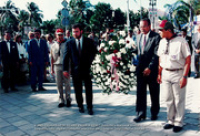 Bezoek Kroonprins Willem-Alexander Maart 1996 + Viering 18 maart 1996 - Beeldcollectie Gabinete Henny Eman II, no. 1110