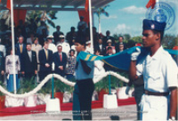 Bezoek Kroonprins Willem-Alexander Maart 1996 + Viering 18 maart 1996 - Beeldcollectie Gabinete Henny Eman II, no. 1188