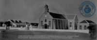 De derde Sint Franciscus-kerk, gebouwd in 1864 en afgebroken in 1917. Oranjestad (Dr. Johan Hartog Collection), Array