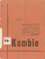 Kambio (December 1965), Redakshon Kambio