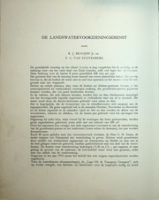 De Landswatervoorzieningsdienst (Aruba 1948) - Beaujon, Van Stuivenberg, Beaujon, R.J. Jr.; Van Stuivenberg, P.A.