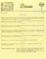 Diario LAGO (Friday, March 19, 1971), Lago Oil and Transport Co. Ltd.