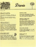 Diario LAGO (Monday, June 14, 1971), Lago Oil and Transport Co. Ltd.