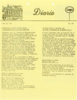 Diario LAGO (Tuesday, June 15, 1971), Lago Oil and Transport Co. Ltd.