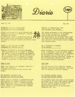Diario LAGO (Thursday, June 17, 1971), Lago Oil and Transport Co. Ltd.