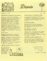 Diario LAGO (Thursday, August 5, 1971), Lago Oil and Transport Co. Ltd.