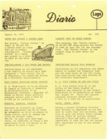 Diario LAGO (Tuesday, August 10, 1971), Lago Oil and Transport Co. Ltd.