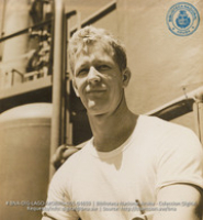 Wayne Simmons, age 29, native of Missouri, Operator of Light Ends Unit (#4659, Lago , Aruba, April-May 1944), Morris, Nelson