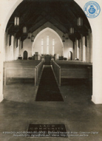 Interior - Lago Community Church (#4705, Lago , Aruba, April-May 1944), Morris, Nelson