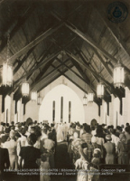 Wedding in Lago Community Church (#4706, Lago , Aruba, April-May 1944), Morris, Nelson