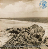 Beach near Oranjestad (#4726, Lago , Aruba, April-May 1944), Morris, Nelson
