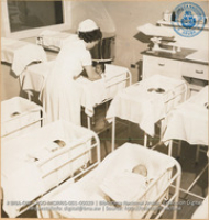Local employees' section of nursery in Lago Hospital (#5029, Lago , Aruba, April-May 1944), Morris, Nelson