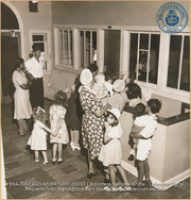 At Reception Desk - Lago Hospital (#5037, Lago , Aruba, April-May 1944), Morris, Nelson