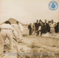 Aruban Funeral - Catholic Church in Santa Cruz (#5351, Lago , Aruba, April-May 1944), Morris, Nelson