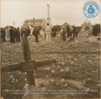 Aruban Funeral - Catholic Church in Santa Cruz (#5354, Lago , Aruba, April-May 1944), Morris, Nelson