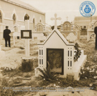 Aruban Funeral - Catholic Church in Santa Cruz (#5355, Lago , Aruba, April-May 1944), Morris, Nelson