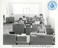 Keypunch Room, LAGO (Human Interest / People at Work, LAGO, ca. 1957), Lago Oil and Transport Co. Ltd.