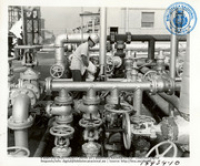 Help us describe this picture! (Human Interest / People at Work, LAGO, ca. 1957), Lago Oil and Transport Co. Ltd.