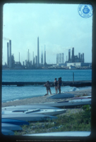 Help us describe this picture! (Refinery Scenes and Plumbing, Lago, ca. 1982), Lago Oil and Transport Co. Ltd.