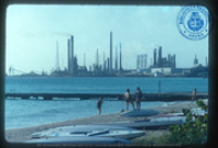 Help us describe this picture! (Views of Refinery from Distance, Lago, ca. 1982), Lago Oil and Transport Co. Ltd.
