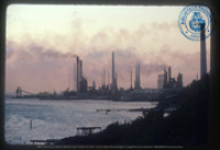 Help us describe this picture! (Views of Refinery from Distance, Lago, ca. 1982), Lago Oil and Transport Co. Ltd.