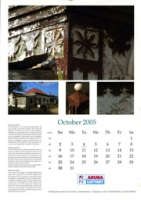 Sabana Grandi 32 - Kalender 2005 - Stichting Monumentenfonds, Stichting Monumentenfonds Aruba