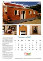 Pos Chiquito 84 - Kalender 2005 - Stichting Monumentenfonds, Stichting Monumentenfonds Aruba