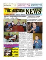 The Morning News (April 22, 2010), The Morning News