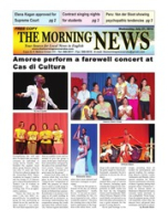 The Morning News (July 21, 2010), The Morning News