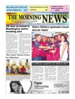 The Morning News (October 28, 2010), The Morning News