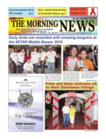 The Morning News (December 13, 2010), The Morning News