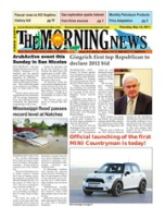 The Morning News (May 12, 2011), The Morning News