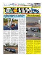 The Morning News (September 27, 2011), The Morning News