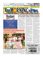 The Morning News (October 15, 2011), The Morning News