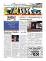 The Morning News (October 26, 2011), The Morning News