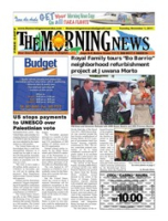 The Morning News (November 1, 2011), The Morning News
