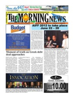 The Morning News (March 7, 2012), The Morning News