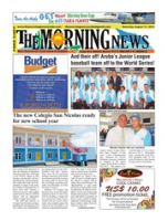 The Morning News (August 11, 2012), The Morning News