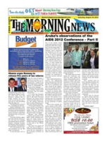 The Morning News (August 18, 2012), The Morning News