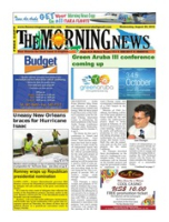 The Morning News (August 29, 2012), The Morning News