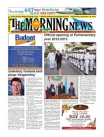 The Morning News (September 12, 2012), The Morning News