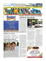 The Morning News (October 1, 2012), The Morning News