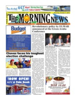 The Morning News (October 6, 2012), The Morning News