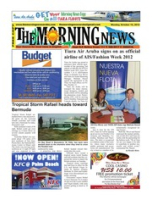 The Morning News (October 15, 2012), The Morning News
