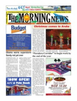 The Morning News (October 31, 2012), The Morning News