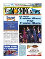 The Morning News (November 8, 2012), The Morning News