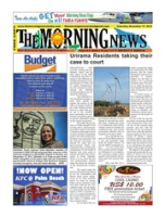 The Morning News (November 17, 2012), The Morning News